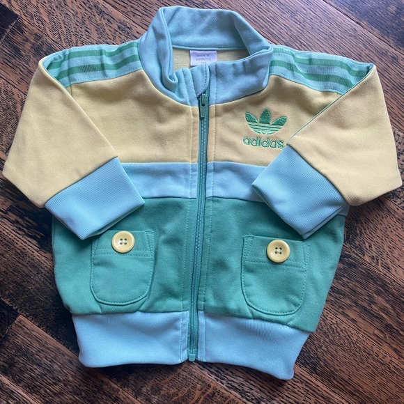 Adidas Vintage Infant Track Jacket - Picture 1 of 6